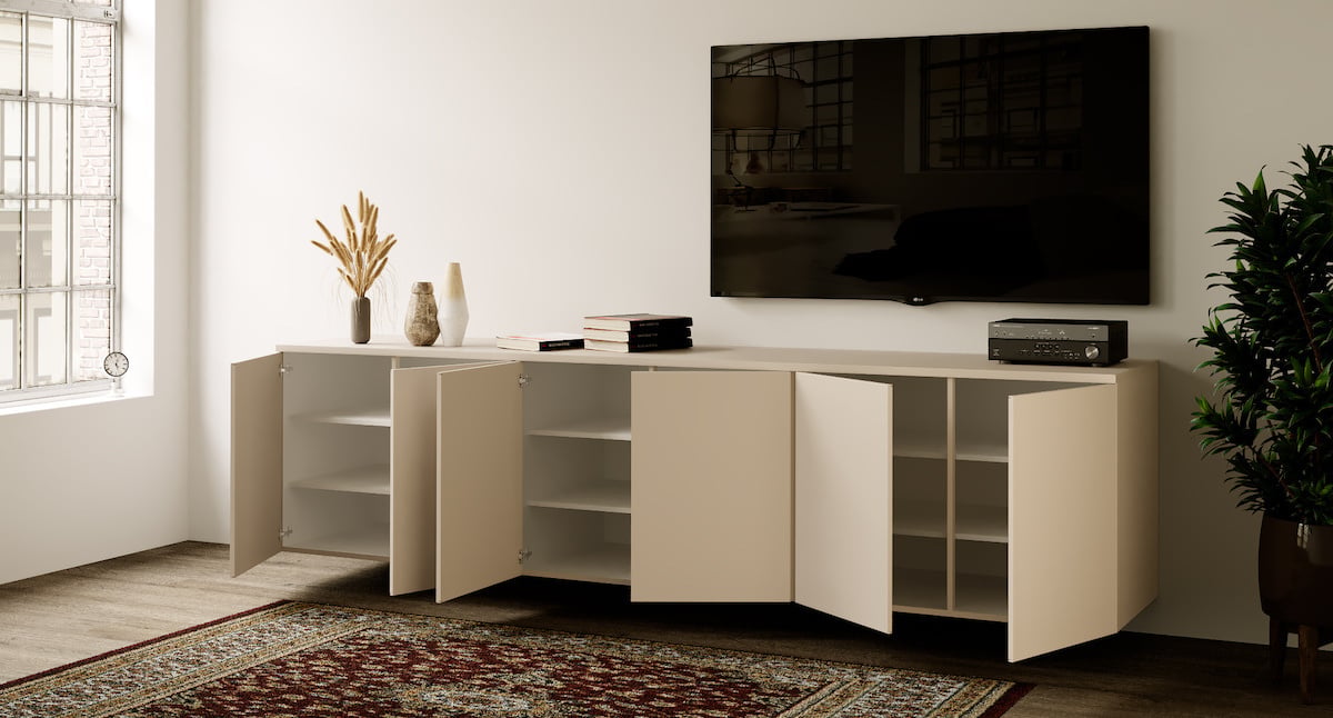 Artego Design Neve Cashmere 270 cm Zwevend Dressoir