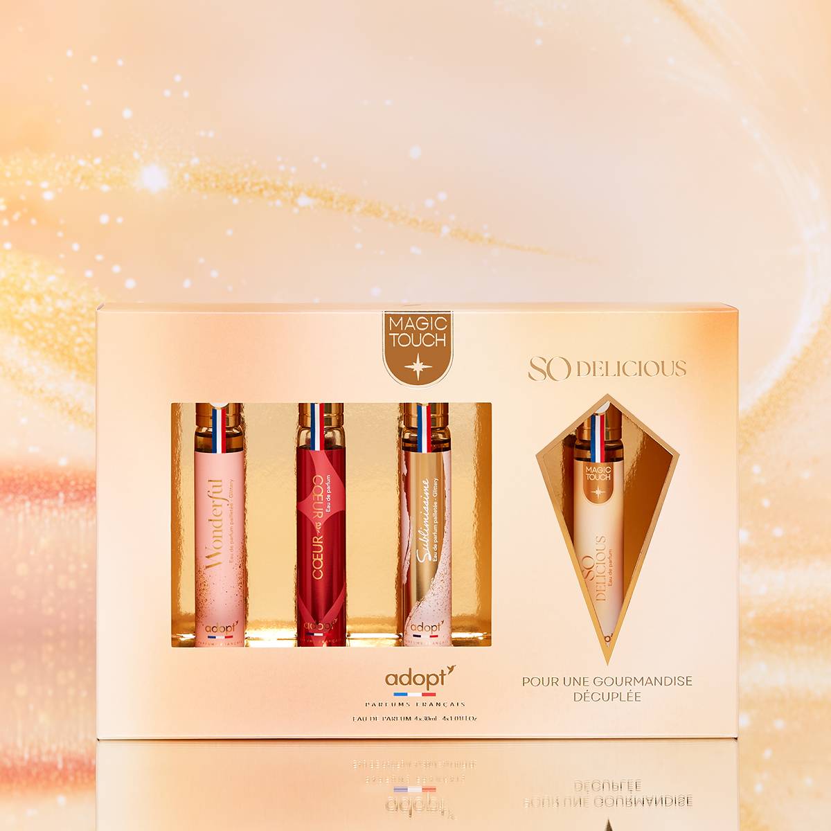 So DeliciousCoffret 4 eaux de parfums So Delicious 30 ml   Wonderful 30 ml   Coeur à coeur 30 ml   Sublimissime 30 ml