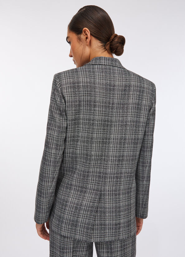 Blazer in principe di galles