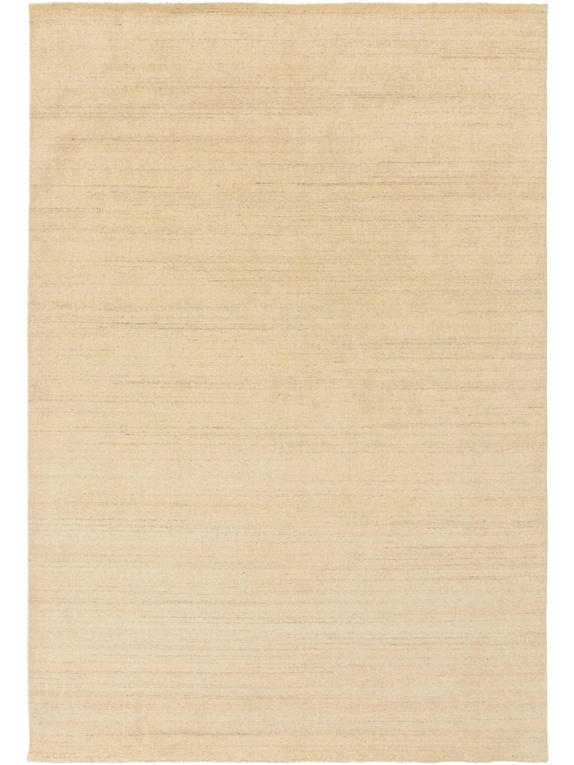 JAMAL - Tapis de laine crème 200x300