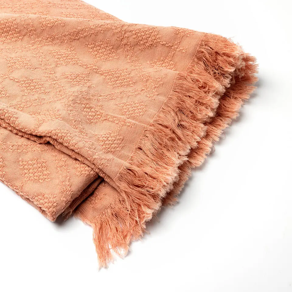 Plaid Belle - Muted Clay - 130x180 cm