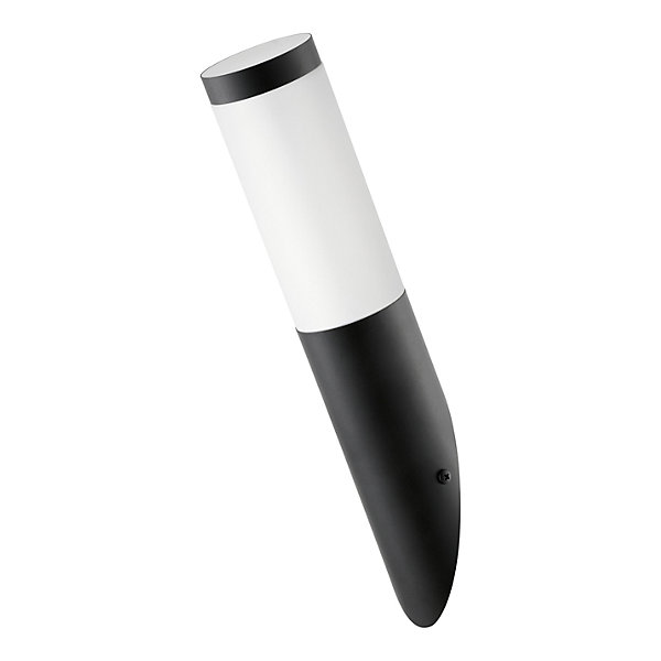 Applique murale extérieur LED Hollis noir E27 15W IP44