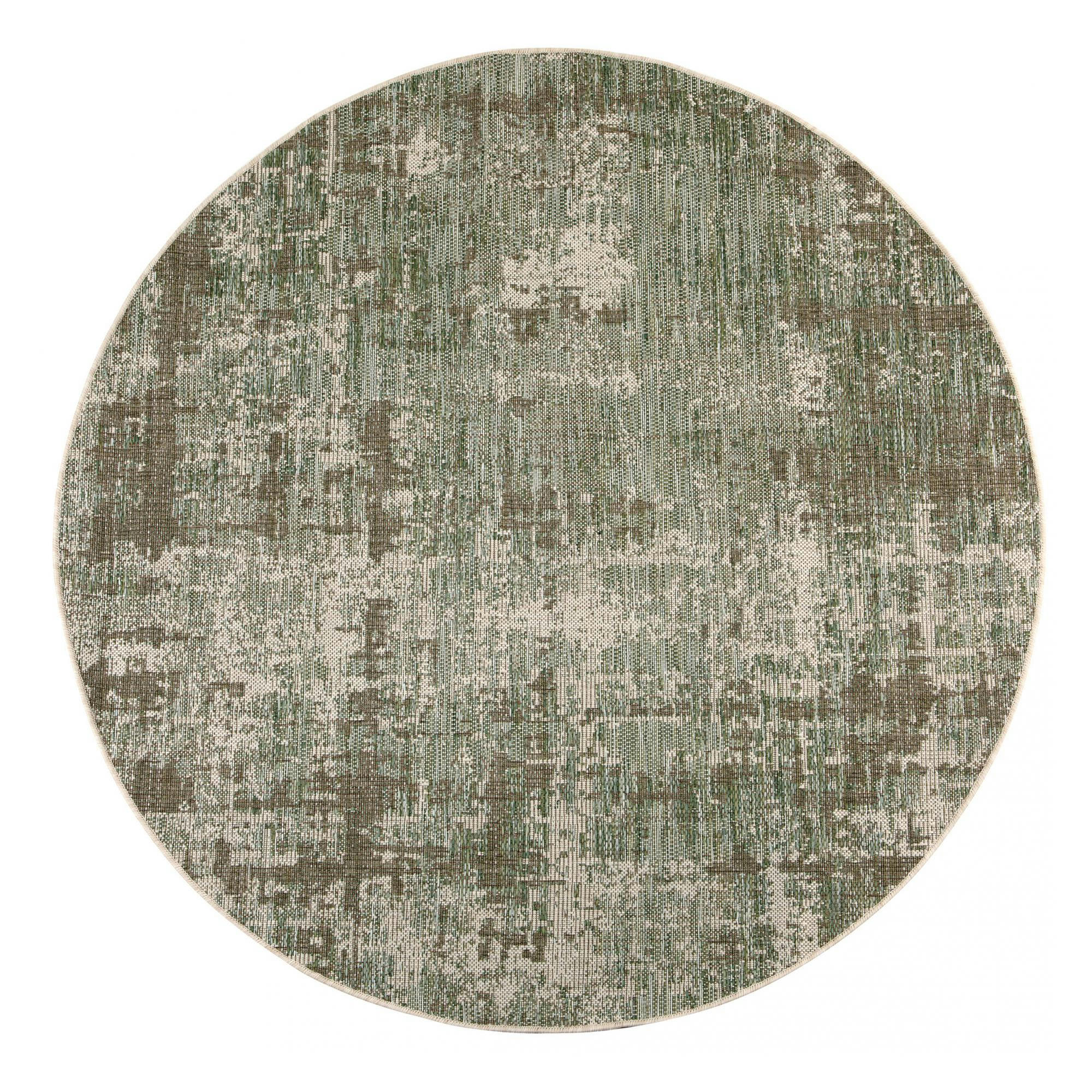 CATANIA - Tapis  outdoor en polypropylene agave diameter 160