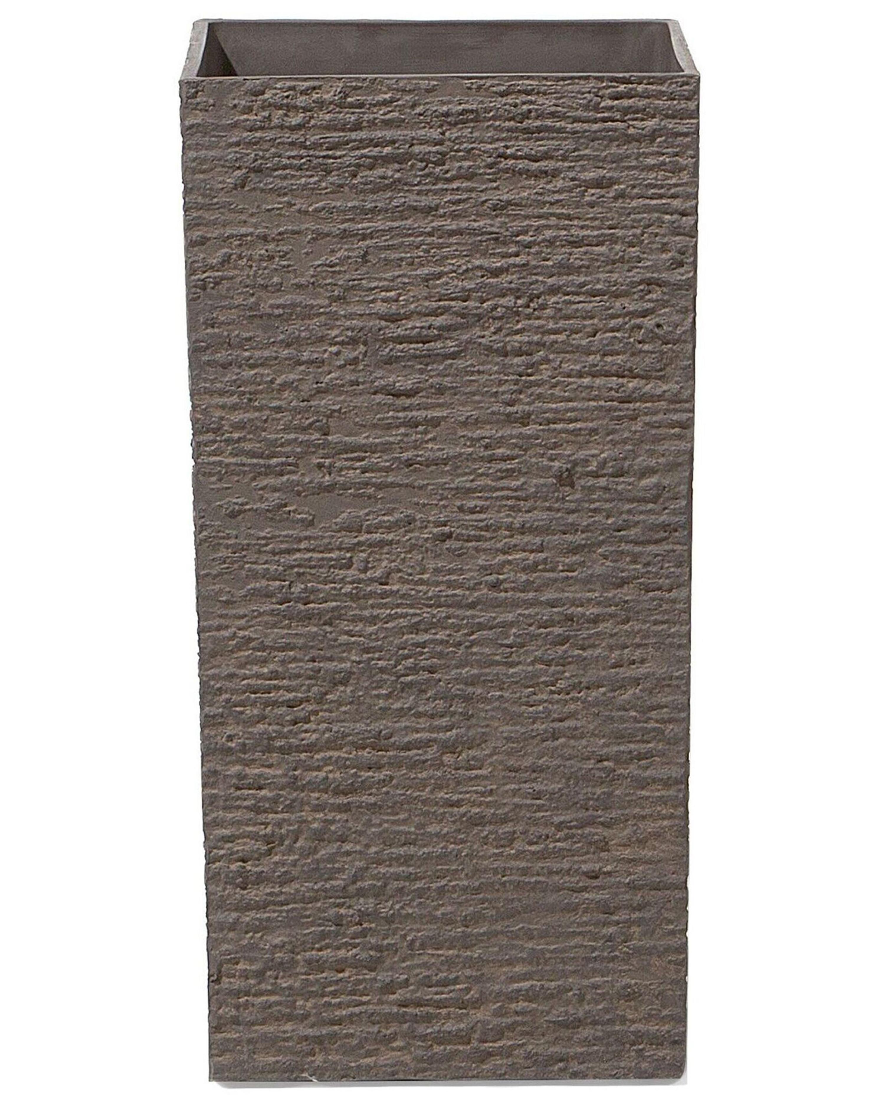 Plant Pot TENNO 30 cm Dark Brown