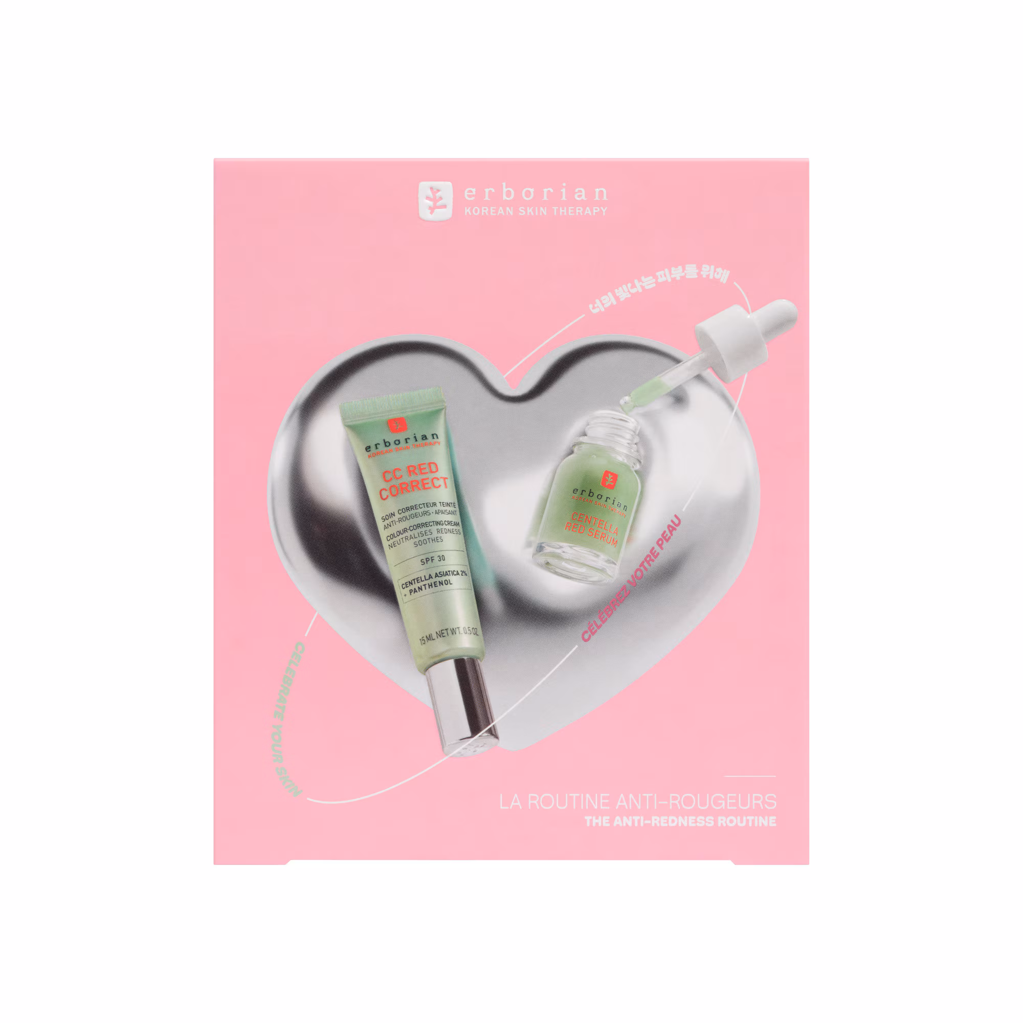 CC RED CORRECT X CENTELLA RED SERUMCoffret soin visage