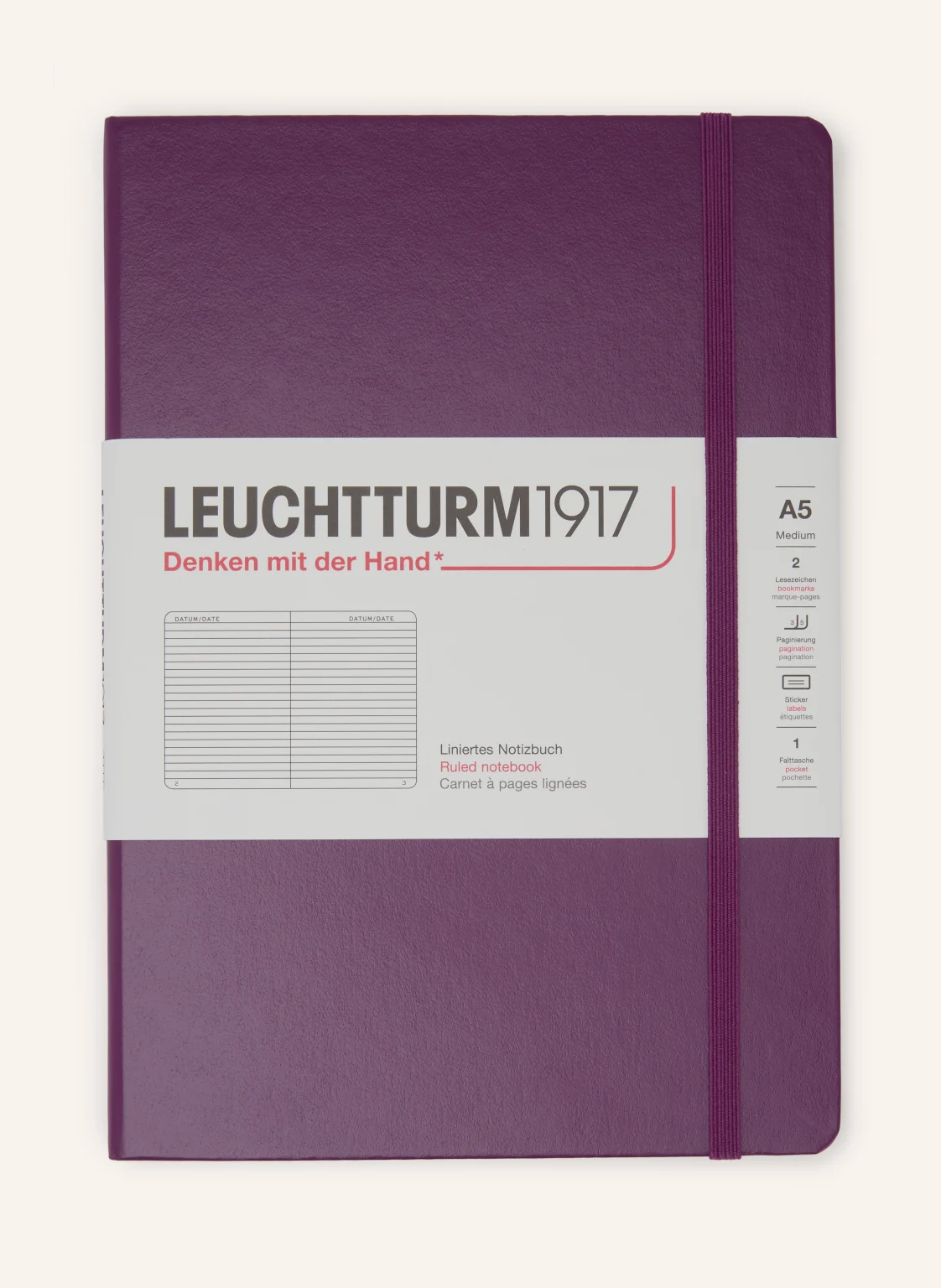 LEUCHTTURM1917 Notizbuch MEDIUM