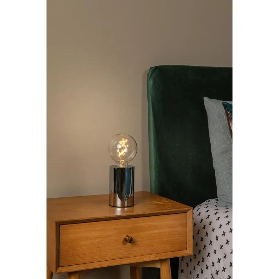 Lucide VIVO Tafellamp - Chroom