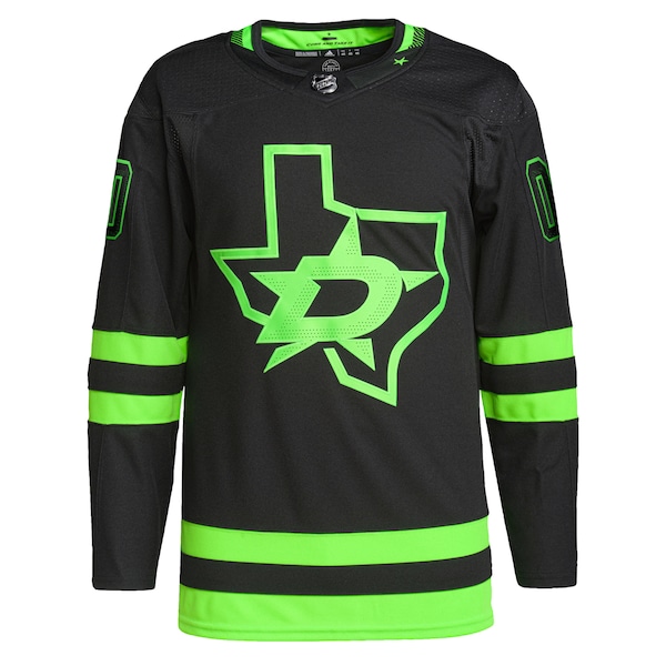 Dallas Stars adidas  Alternate  Primegreen Authentic Custom Jersey - Black