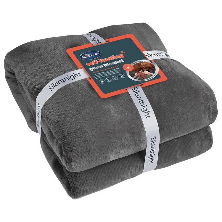 Silentnight Heat Genie Self-Heating Giant Blanket