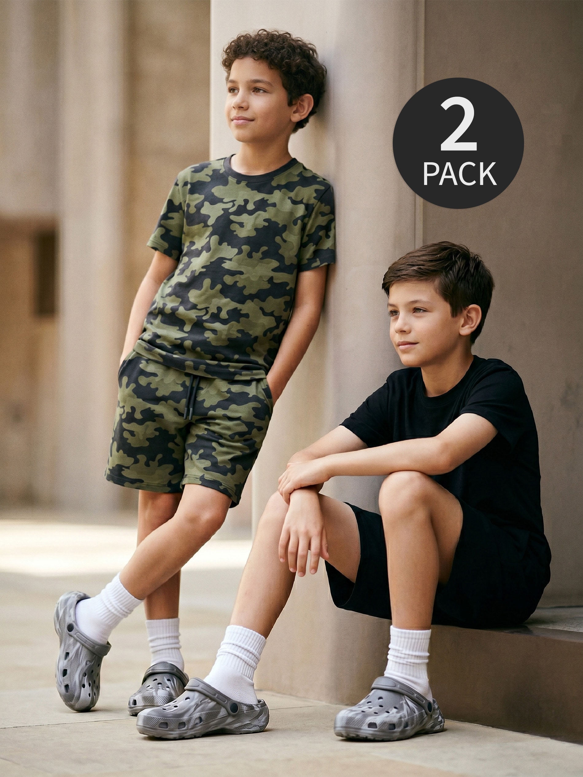Szorty dresowe 2 pack
