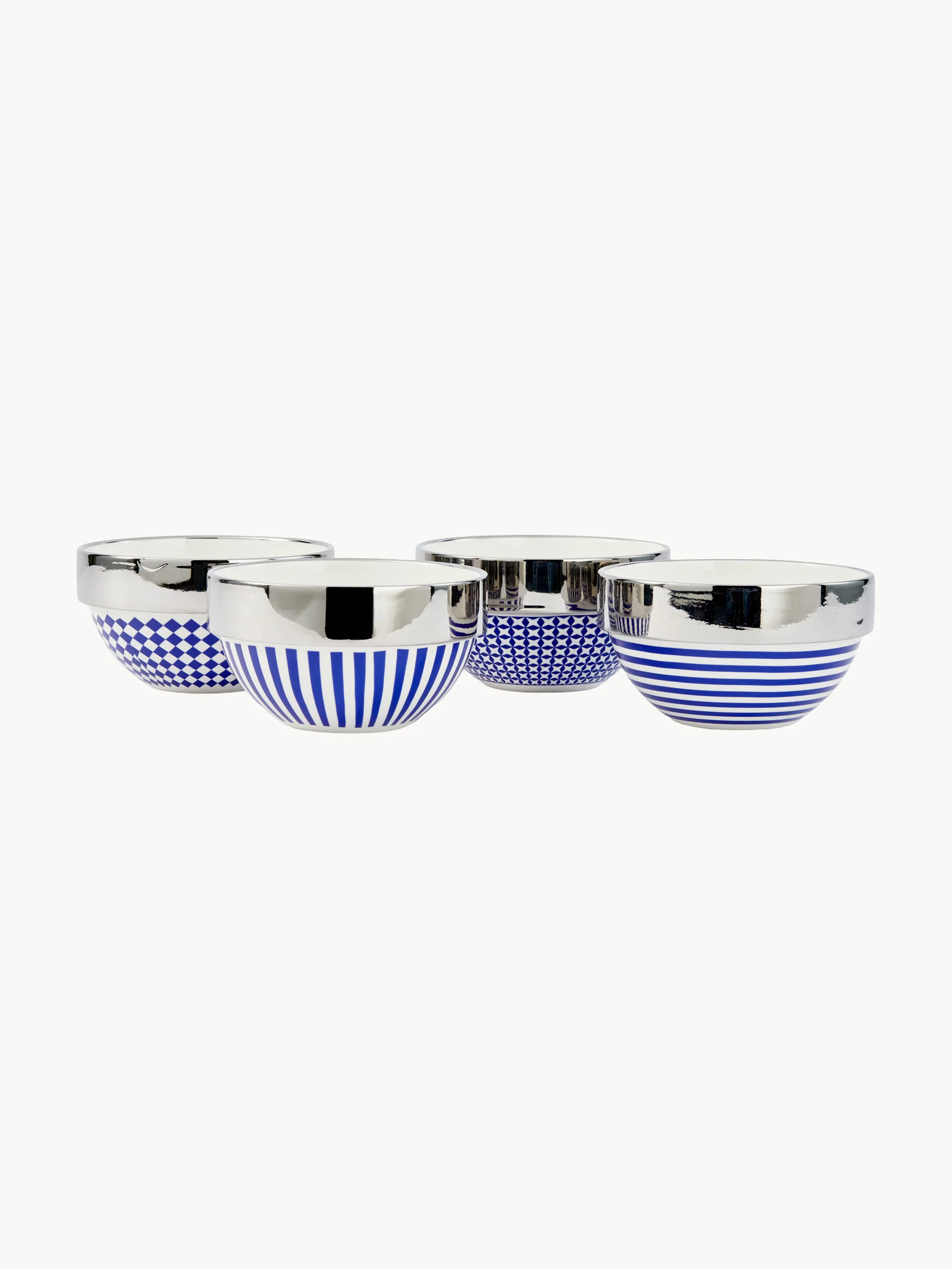 Porzellan-Schälchen Aunty, 4er-Set
