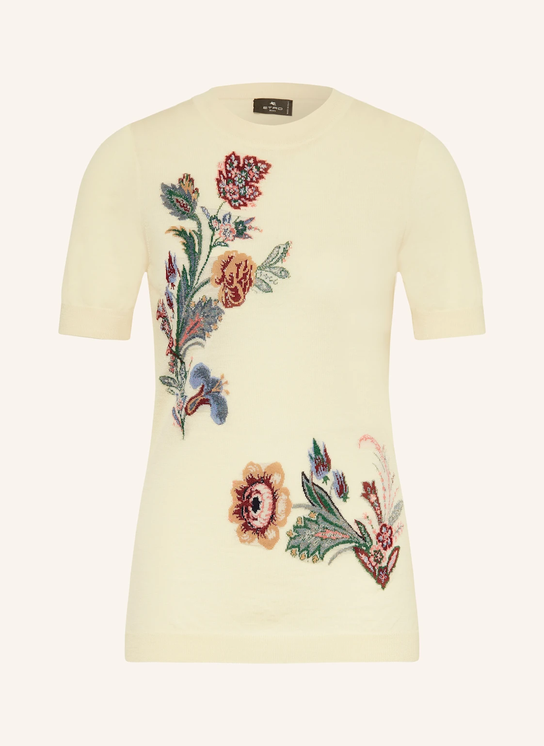 ETRO Strickshirt mit Glitzergarn