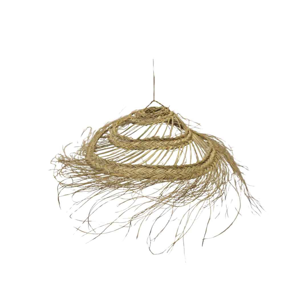 NOA MAY Hanglamp Oasis - natural - zeegras - Ø 55 x h 10 cm