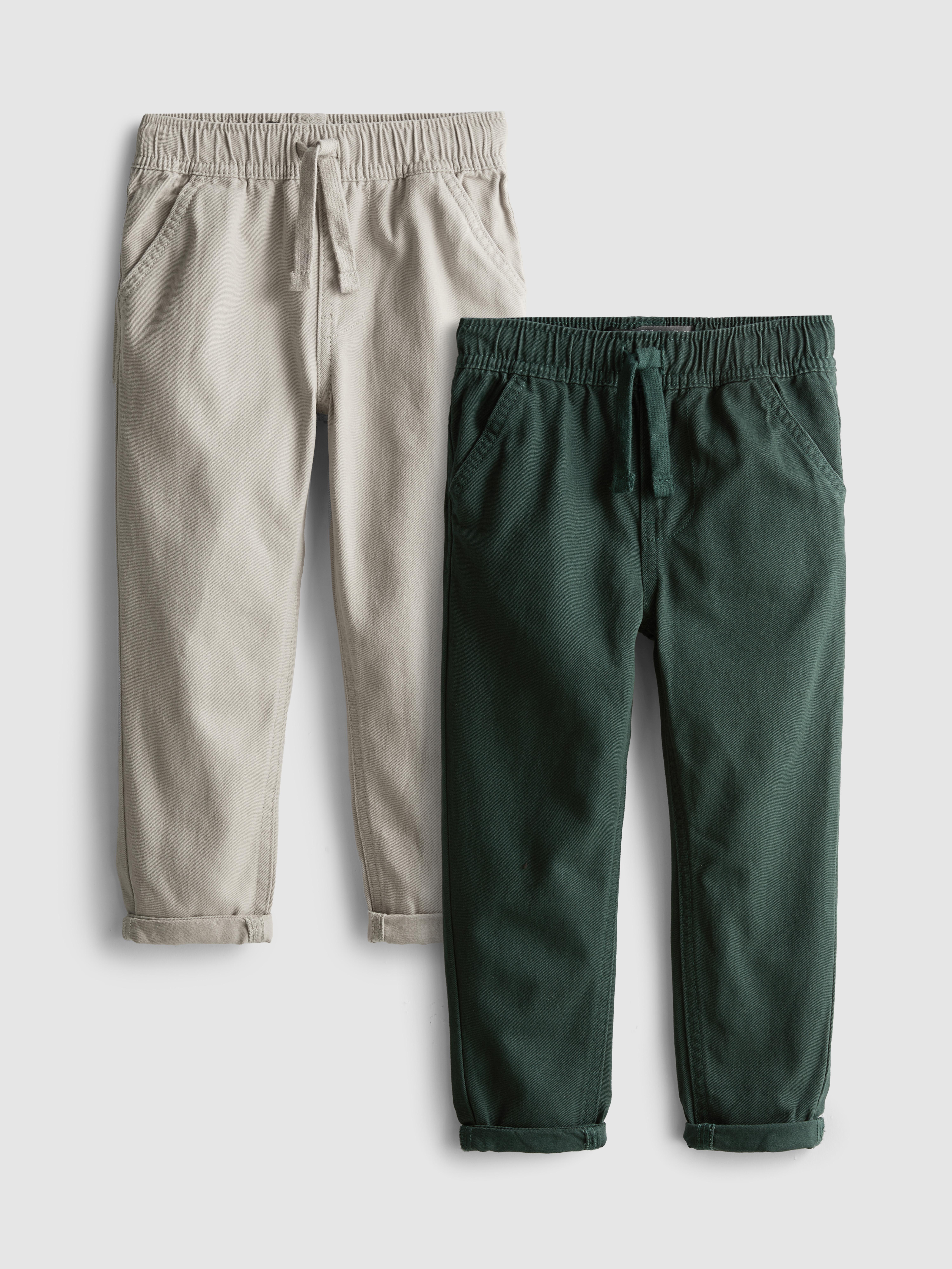 2-Pack Twill Pants