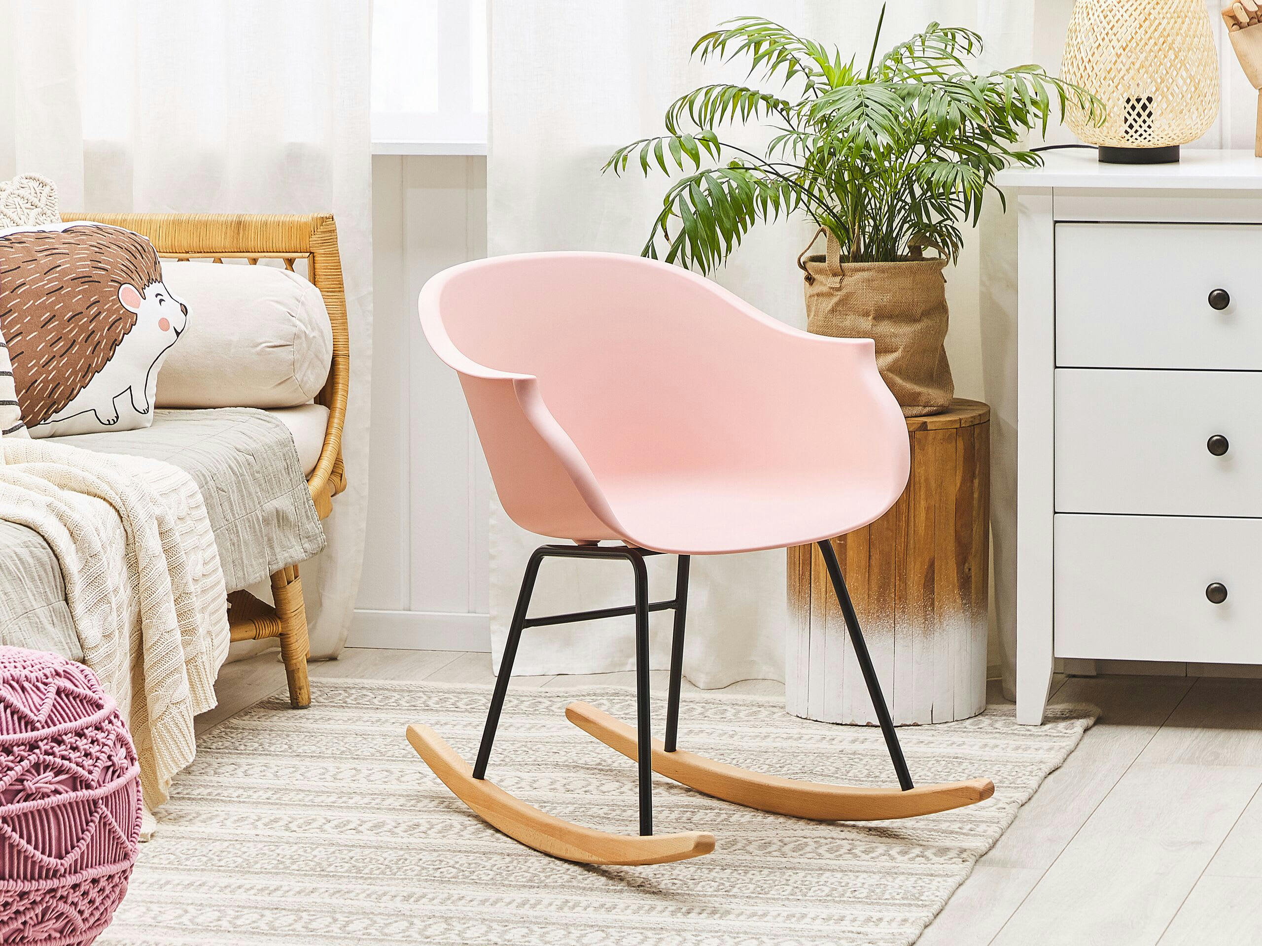 HARMONY - Chaise à bascule rose