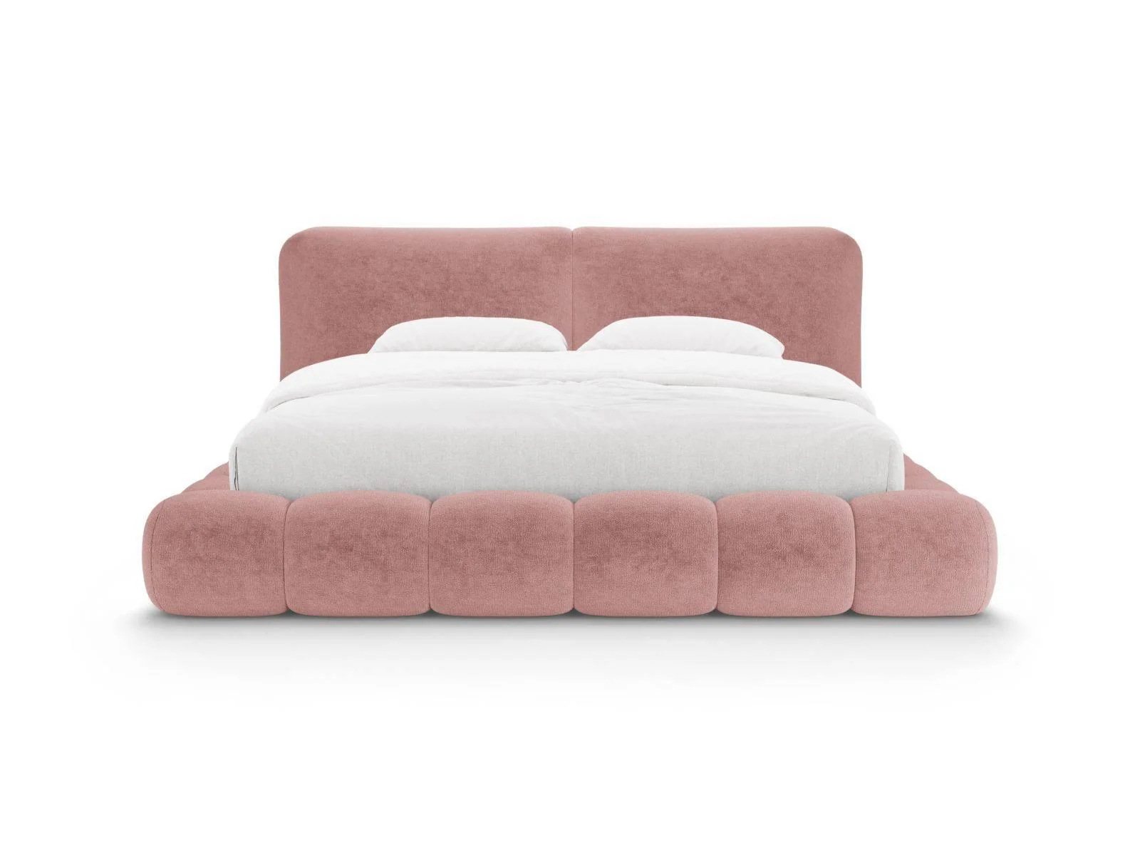 Bedframe Solange chenille 140 x 200 met opbergruimte