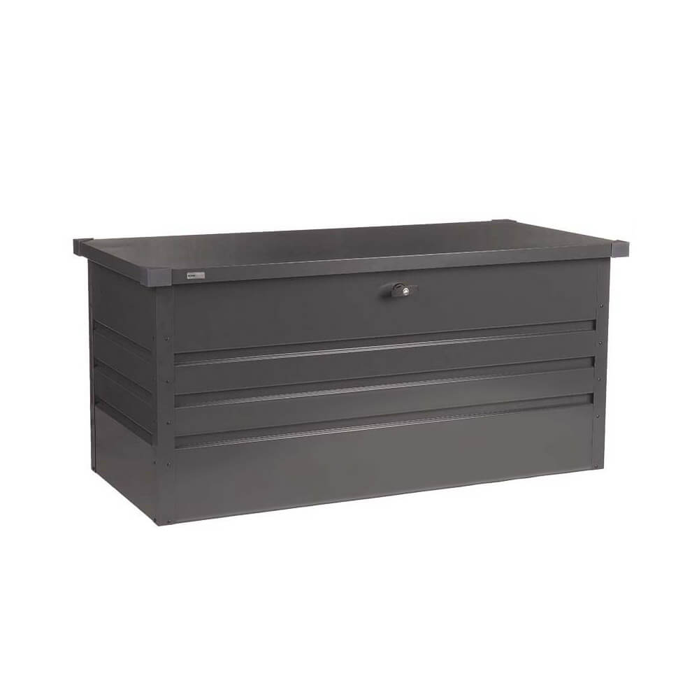 Home Deluxe - Metalen opbergbox MEGABOX XL - 126 x 56 cm 400l antraciet