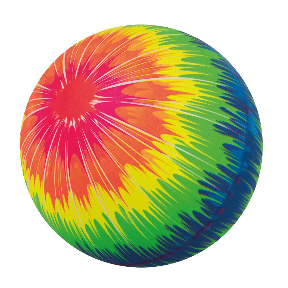 Ballon beach-volley plastique multicolore Ø22cm (3 modèles)