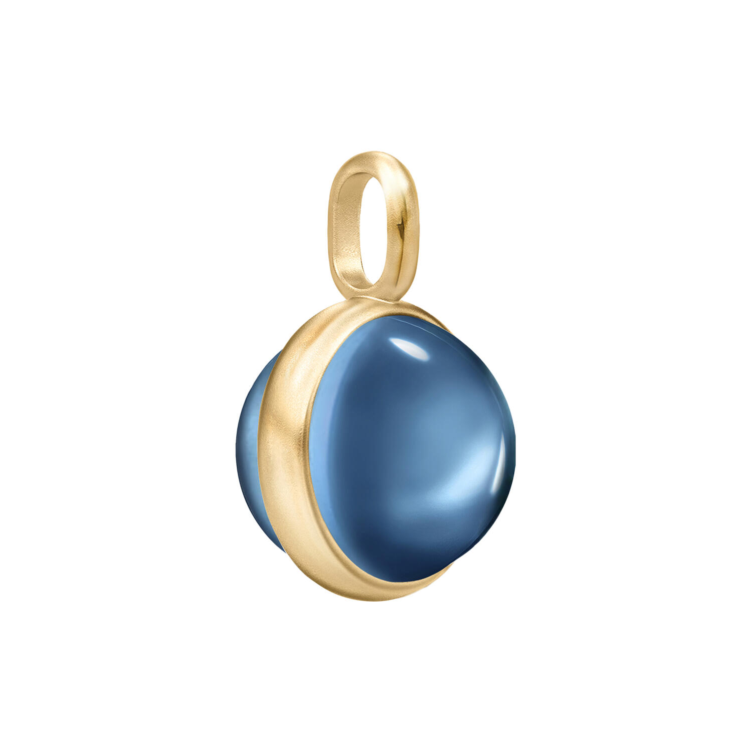 Prime Vedh&aelig;ng, gold/sapphire blue