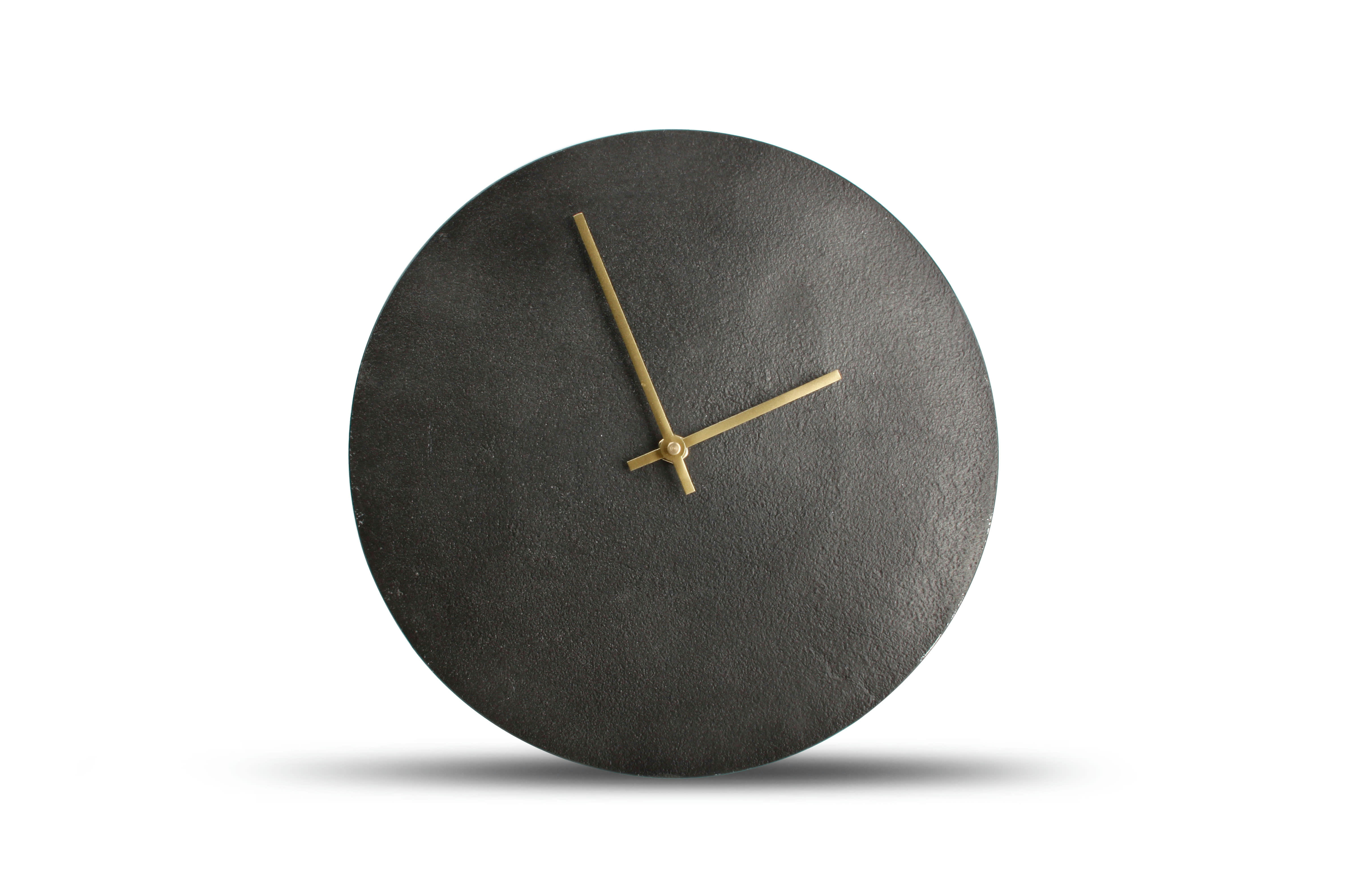 ZONE - Horloge cheminée 26cm noir 