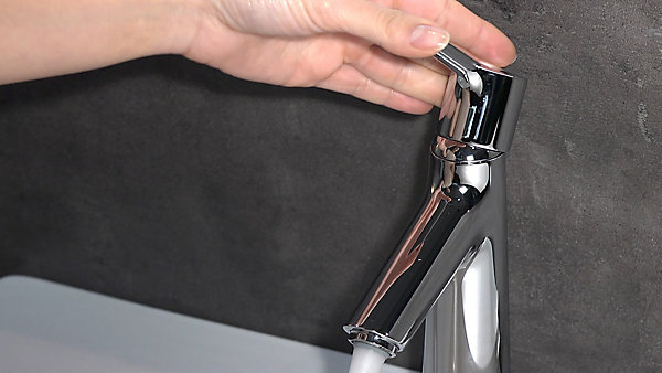 Mitigeur lavabo avec tirette et vidage Hansgrohe Talis S ComfortZone 100 surface chromé