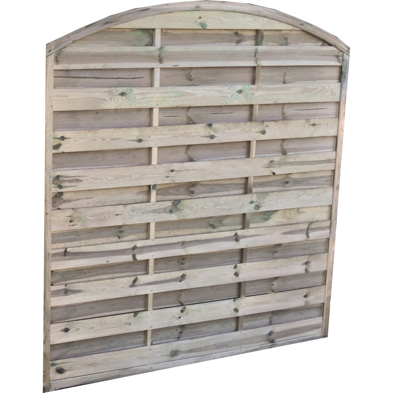 Ecran d'occultation Classic arqué 180 x 180 cm SOLID