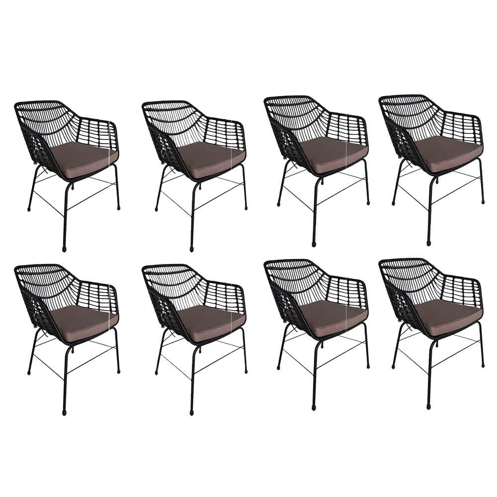 HOME DELUXE tuinstoel incl. zitkussen TARA - 63 x 60 x 82 cm weerbestendig