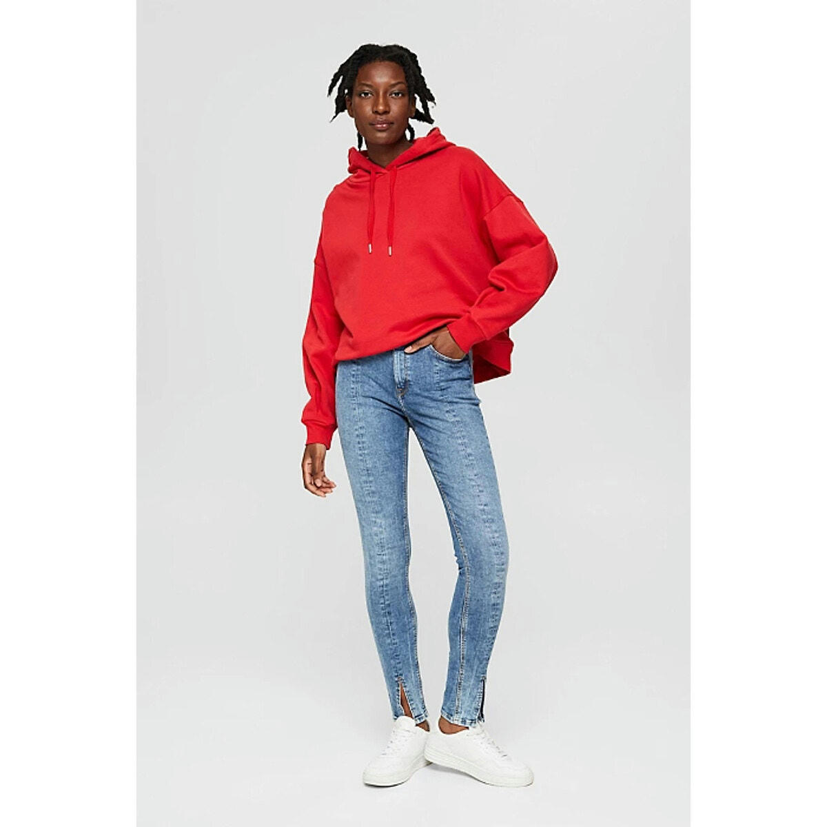 Jean skinny taille haute