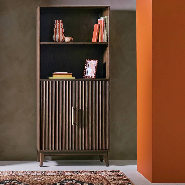 Habitat Kendi Bookcase - Walnut