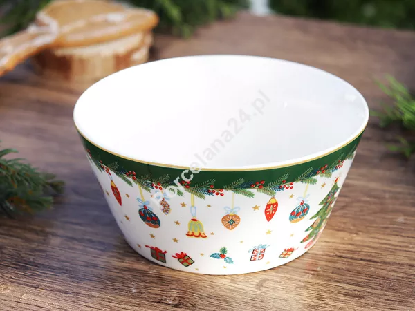 Komplet 2 talerzy głębokich (misek) 14cm / 0,4 l Duo - Around Christmas Tree 15.ACHT.K2TG