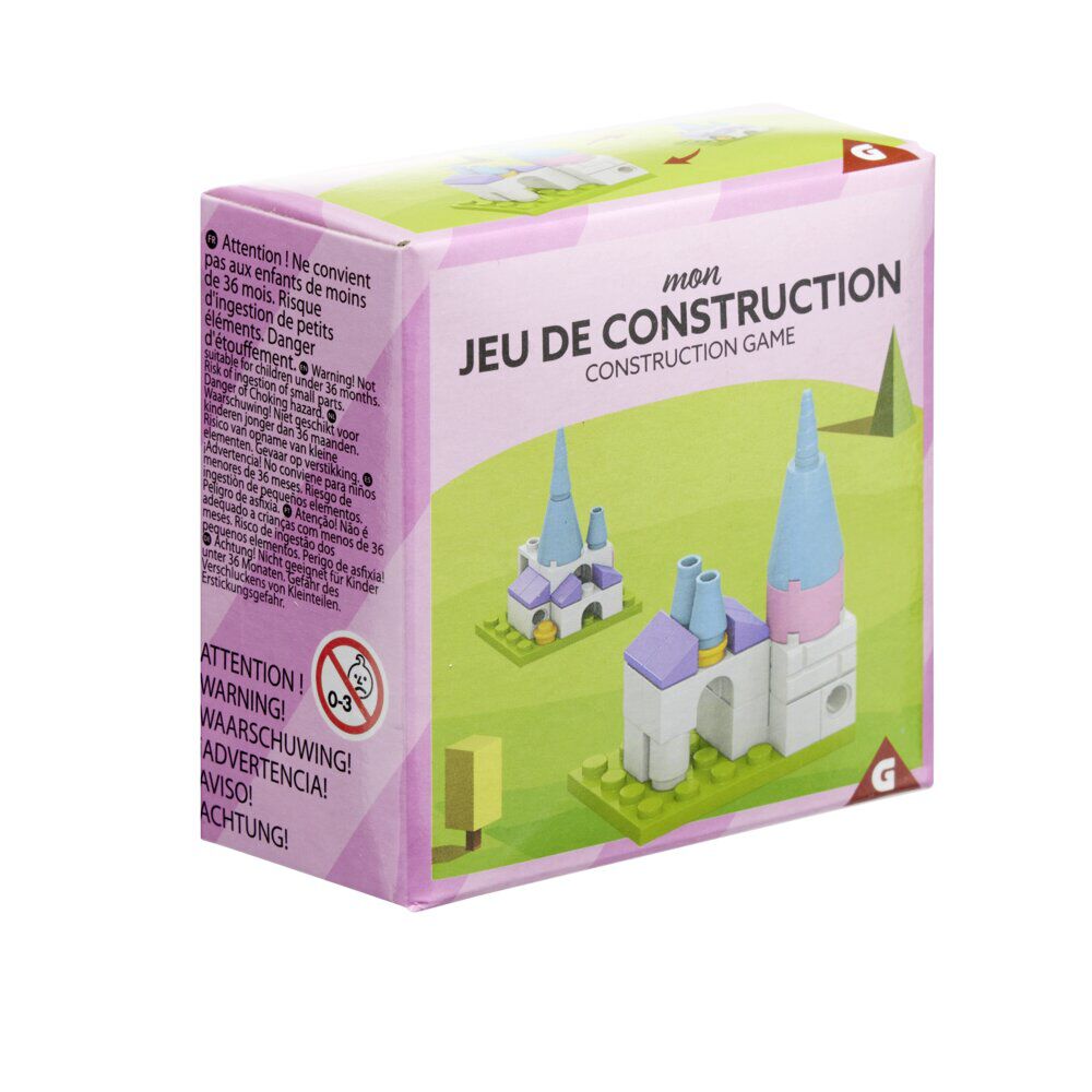 Jeu de construction bloc pour fille ou garçon (4 modèles)