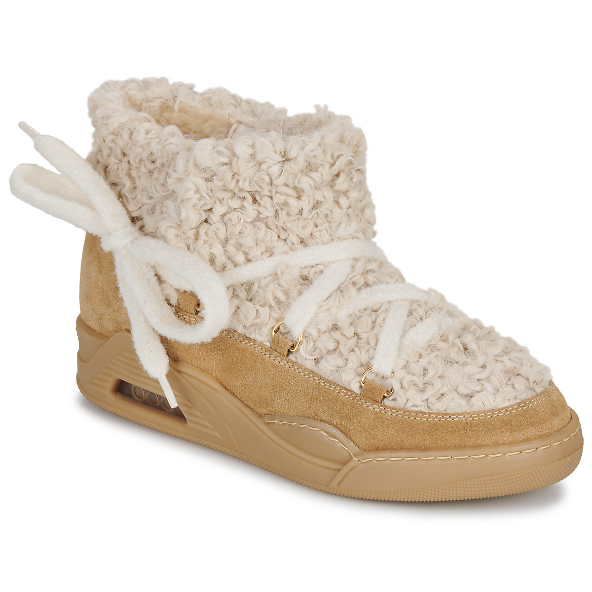 Serafini - MOON CUT LOW - Beige / White