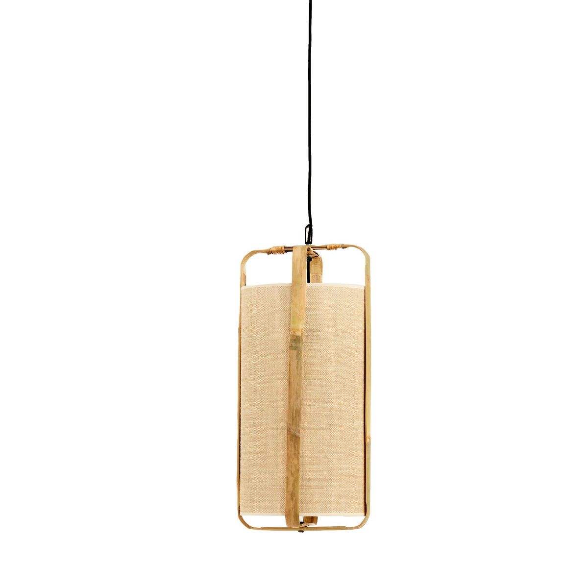 Light & Living hanglamp Sendai - zand - Ø32cm