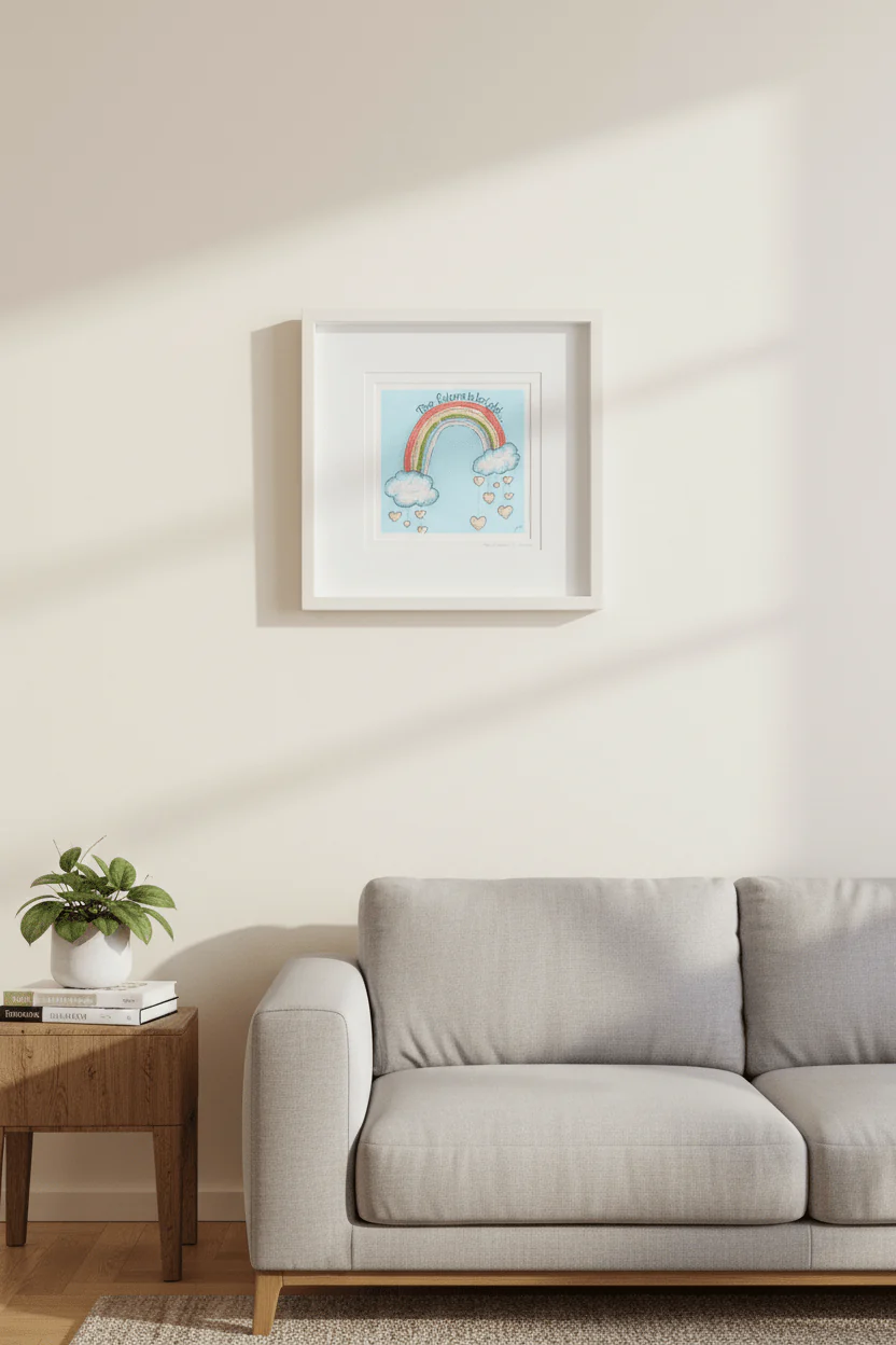 The Future Is Yours Large Framed Art Print