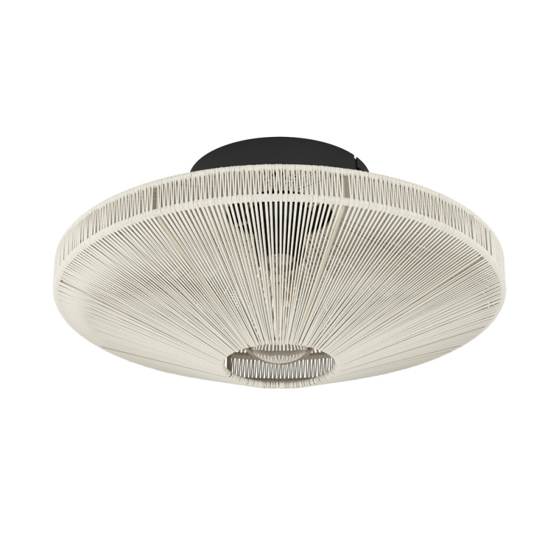 Plafonnier Midsumer noir E27 40 W EGLO