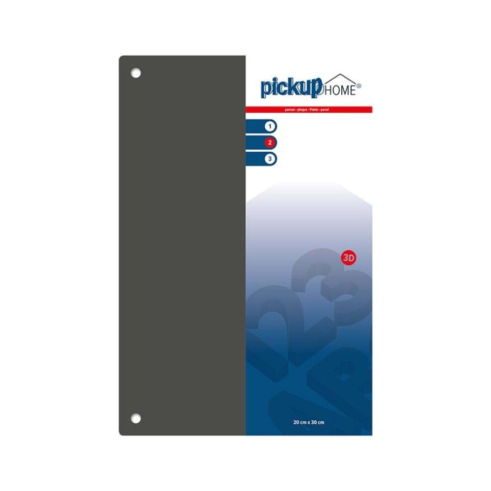 PANEL PICKUP 3D HOME RIO 30X20CM GRÅ