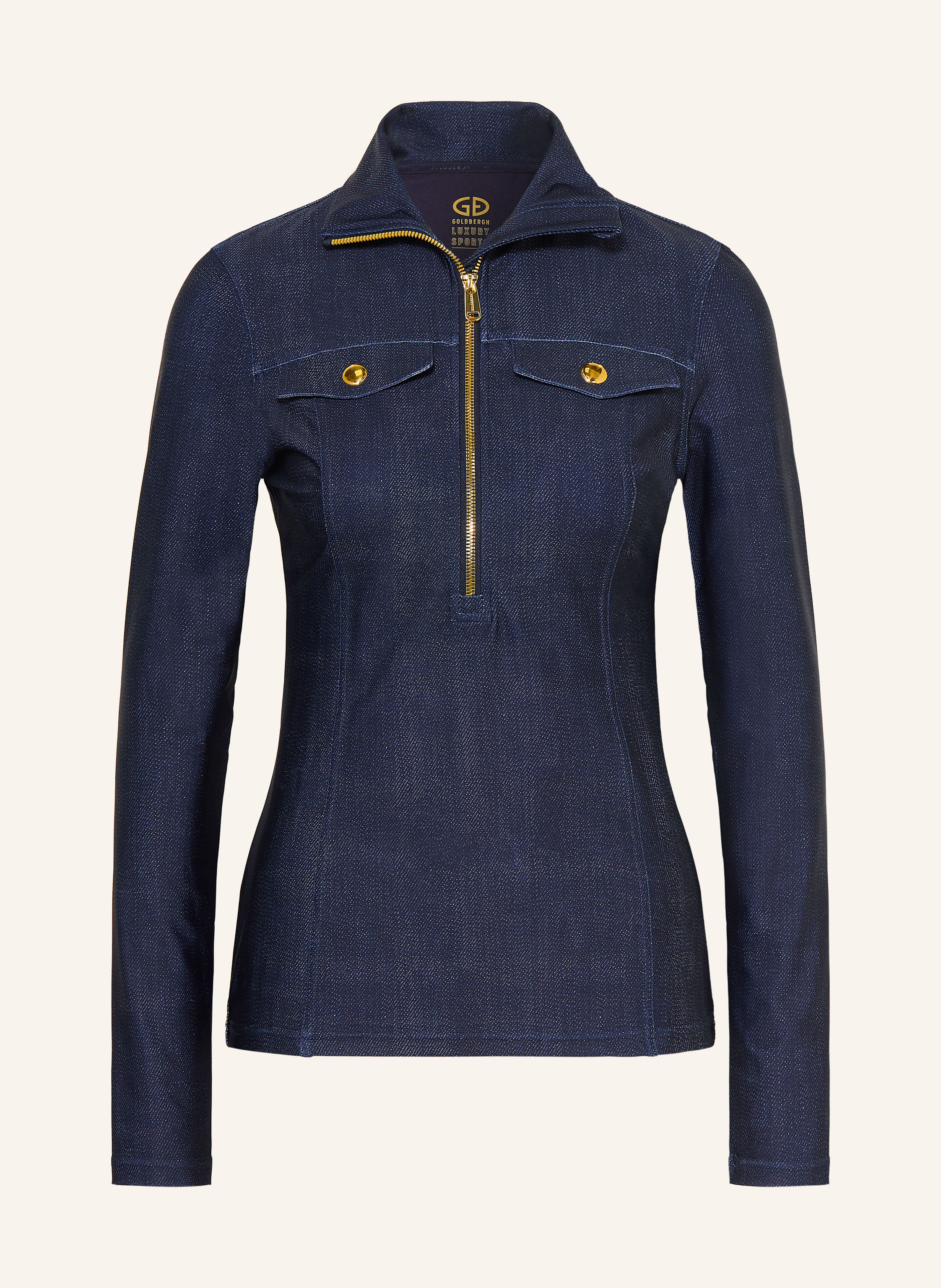 GOLDBERGH Midlayer YUNNAI mit Nieten