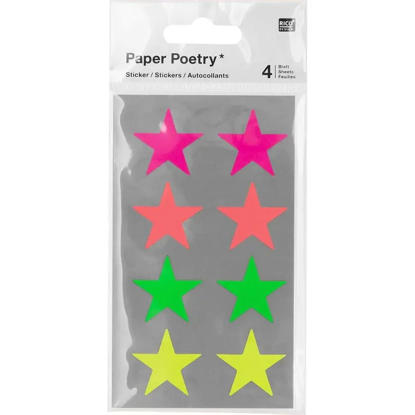 Sticker 4er-Set Stickers