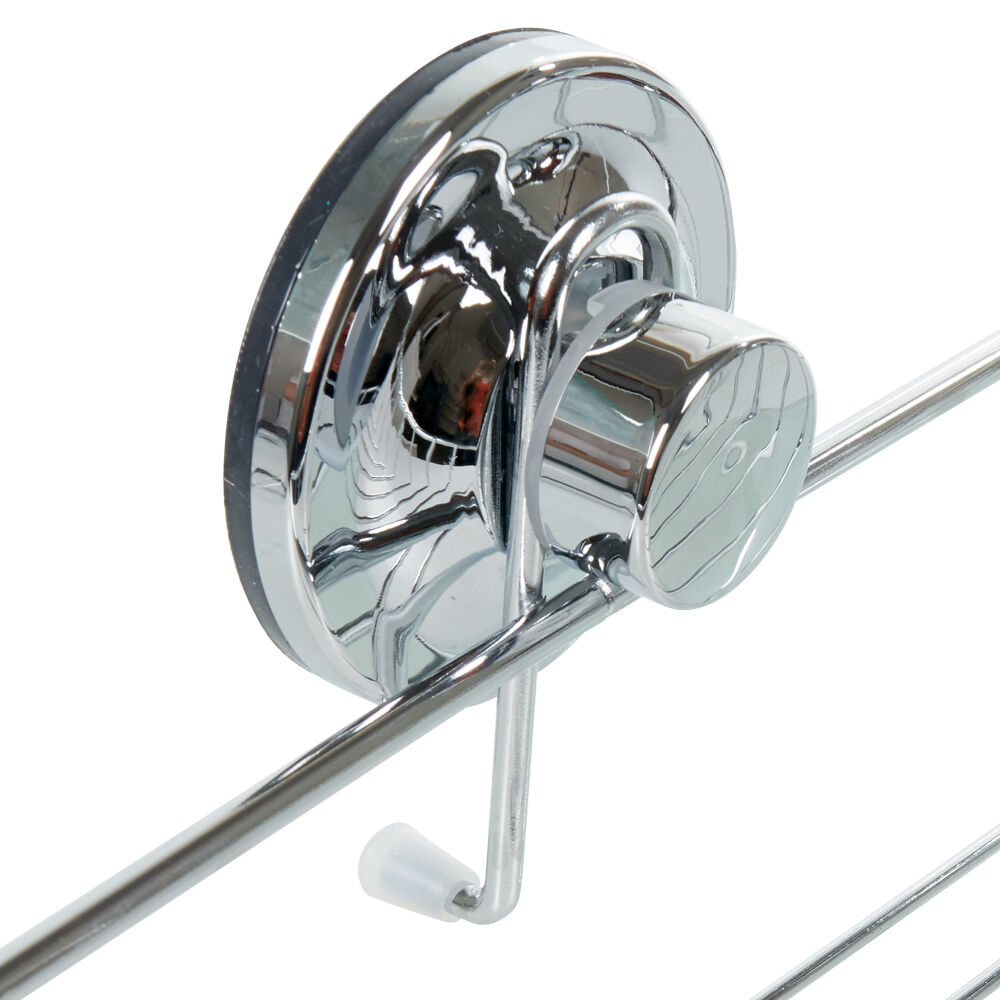 étagère de douche panier d'angle à ventouse inox