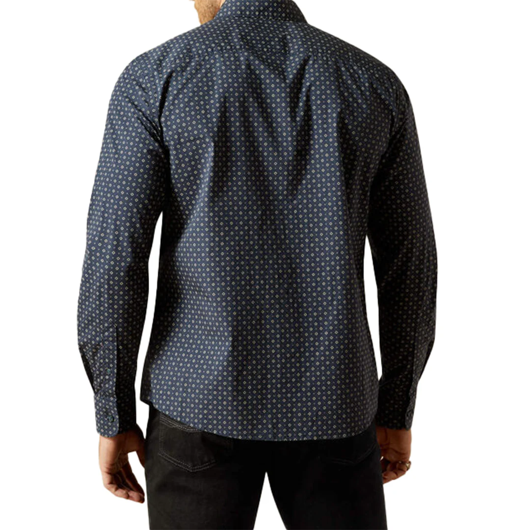 Мужская рубашка Ariat Mylo Modern Fit с длинными рукавами и пуговицами