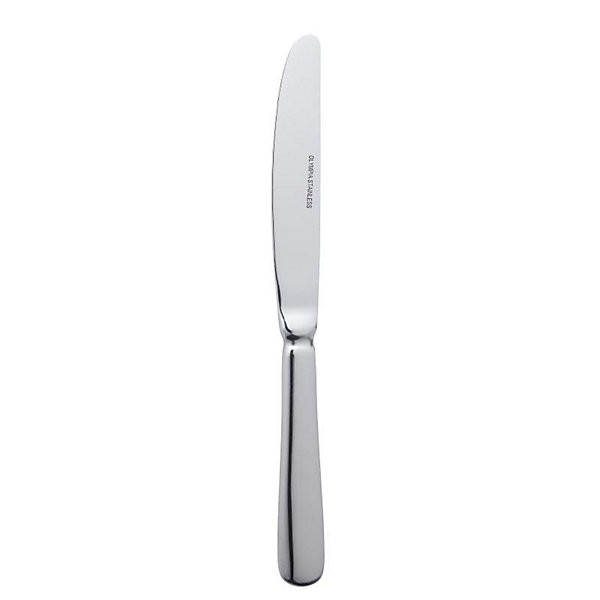 Couteau de table 230 mm - Lot de 12 pièces - Olympia Baguette