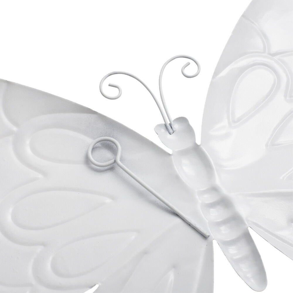 Papillon décoratif à suspendre en métal 37,5xH25cm