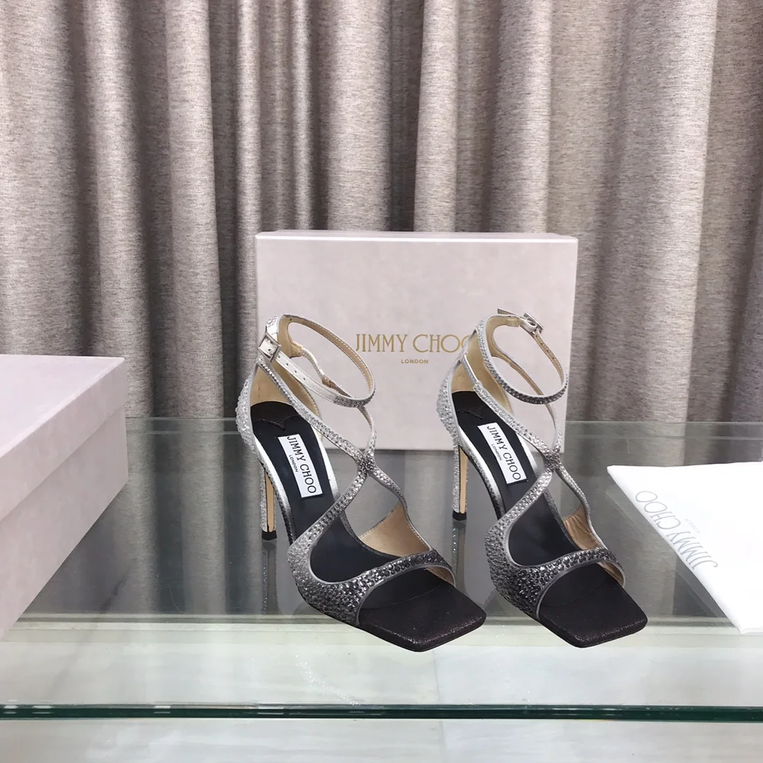 Jimmy Choo  Temperament 6.5 CM Slide Sandal