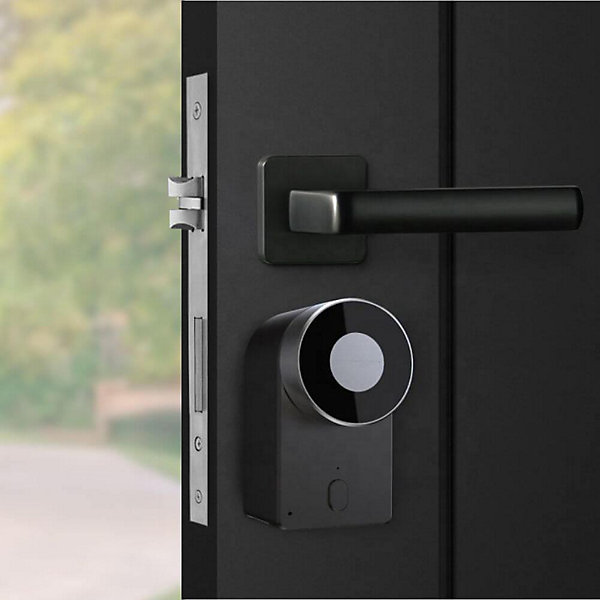 Pack serrure connectée locky-4 smart lock 2.0   clavier sans fil   passerelle   cylindre ajustable