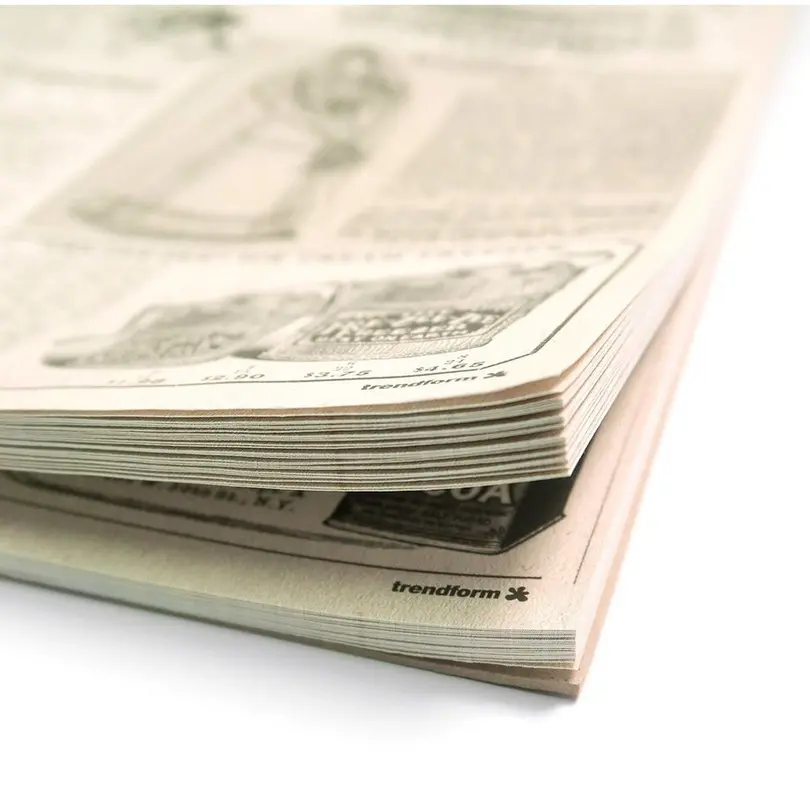 Tischset 4x12-teilig Newspaper