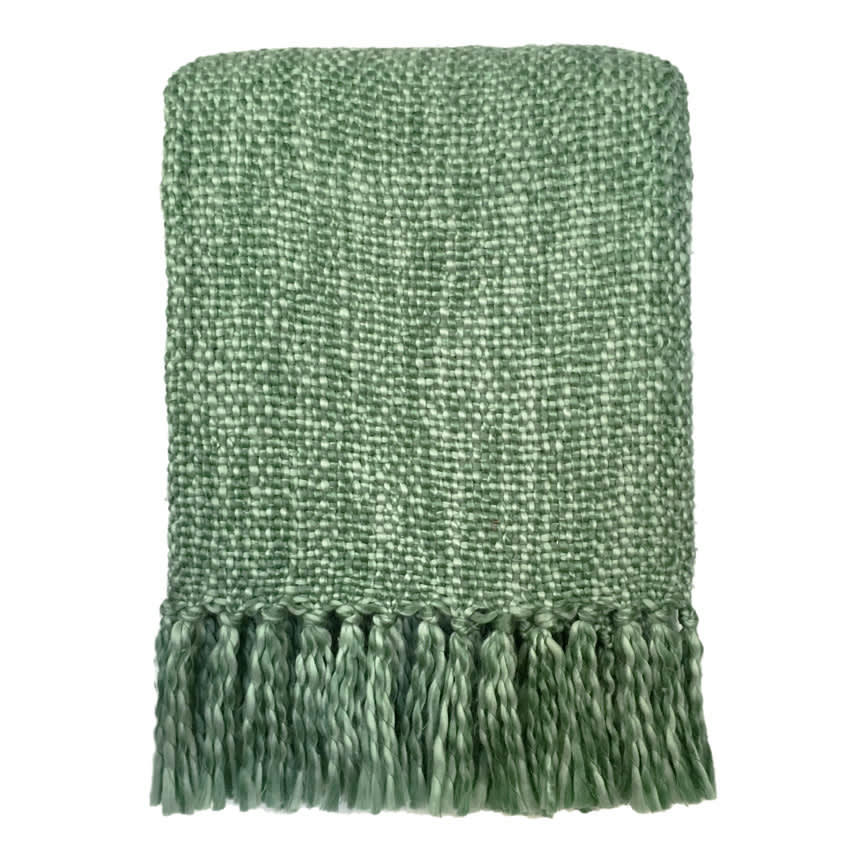 MARBLE - Plaid vert marbre 125x150