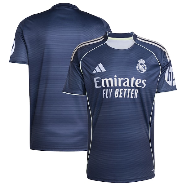 Los Merengues adidas 2025/26 Away Replica Jersey - Blue/White