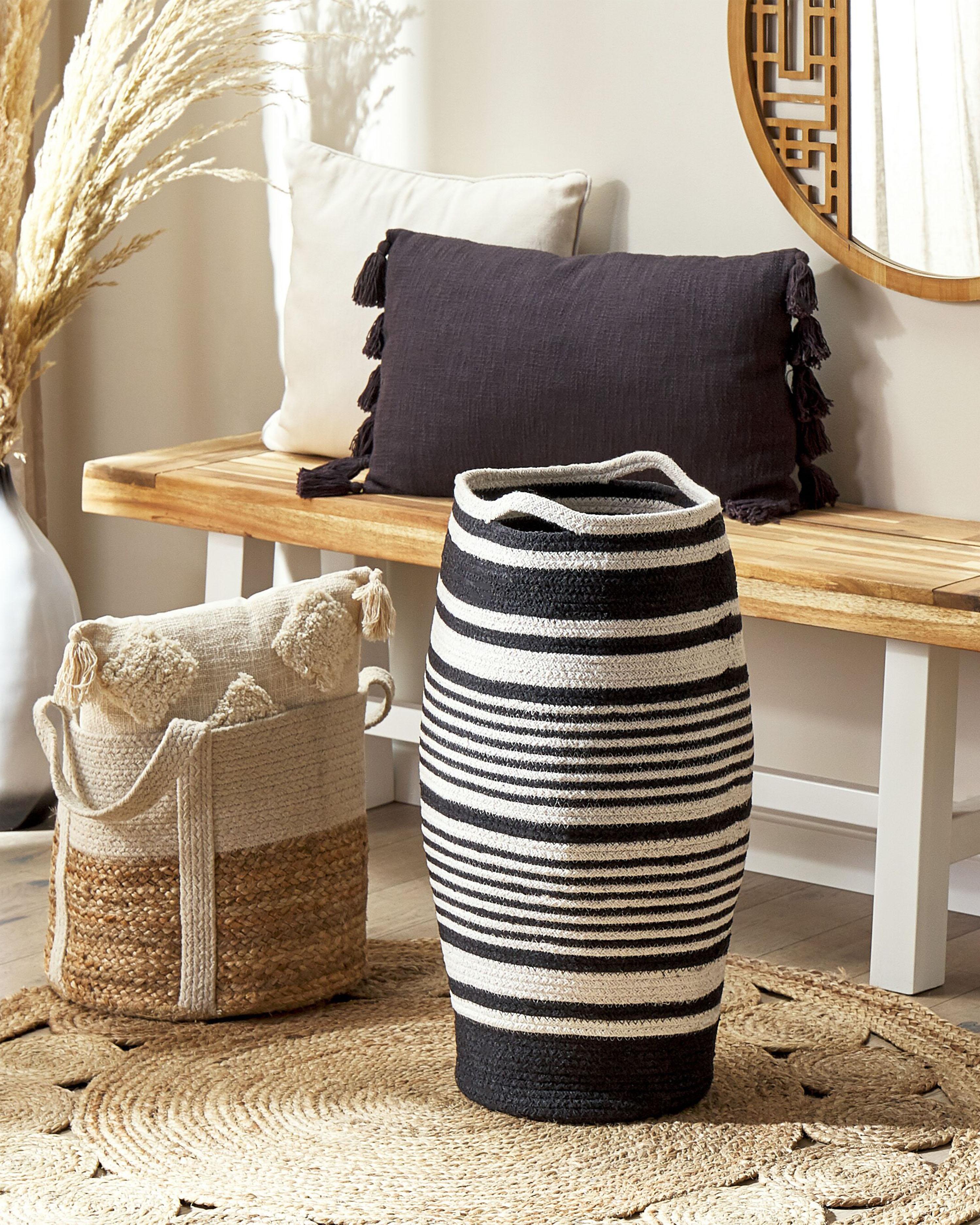 Basket ARRAH Cotton Black/ White