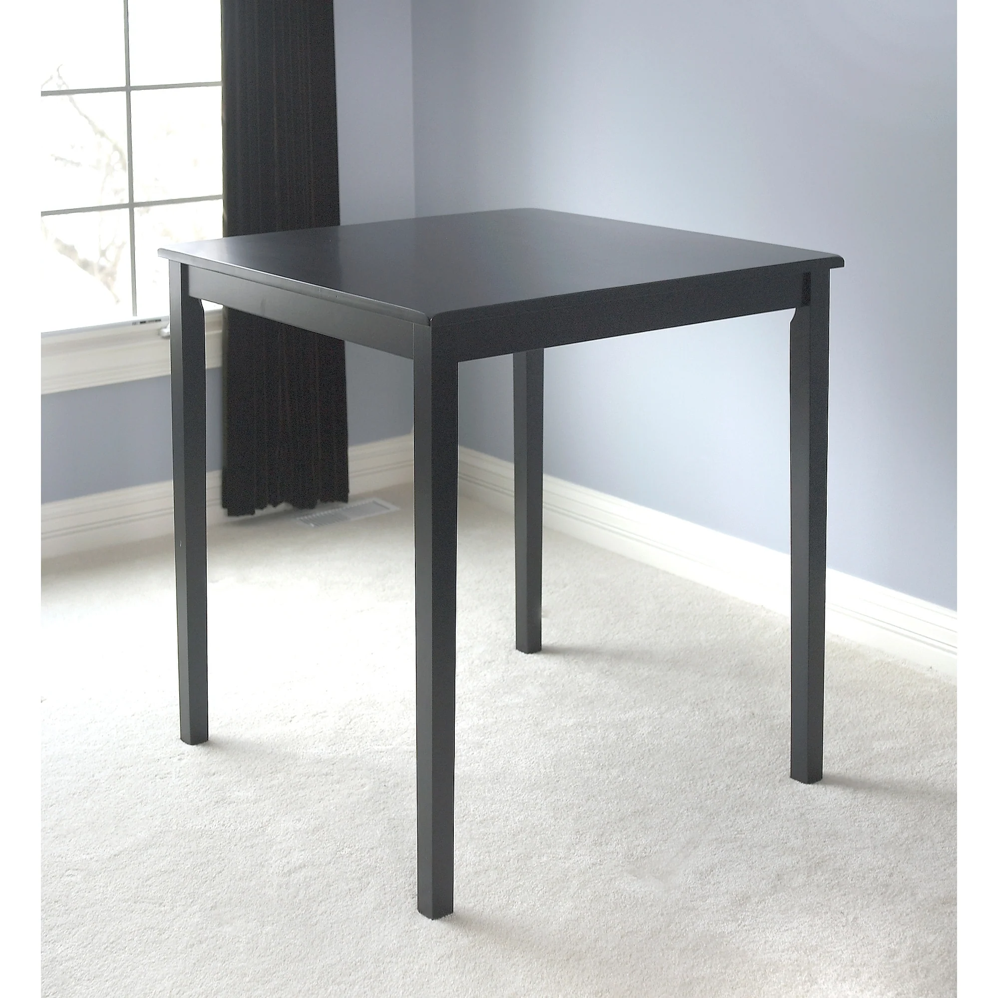 Simple Living Black Belfast 5-piece Saddle Dining Set