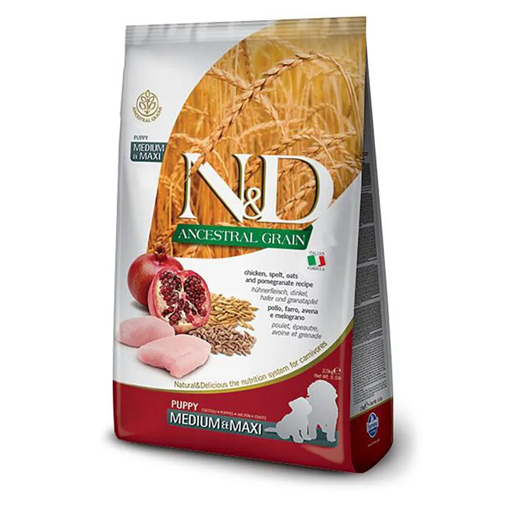 Farmina Puppy Ancestral Medium Maxi chicken dog food 2.5kg